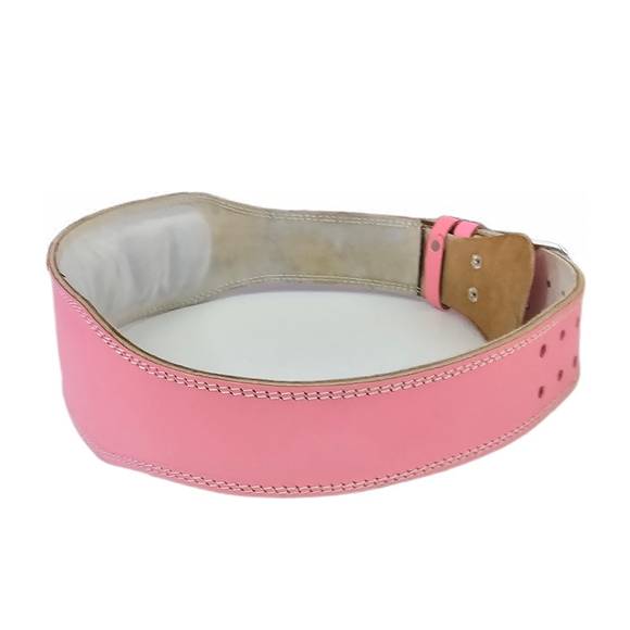 Beast Power Gear Pink Weightlifting 4 Inch Belt - Picture 3 of 9